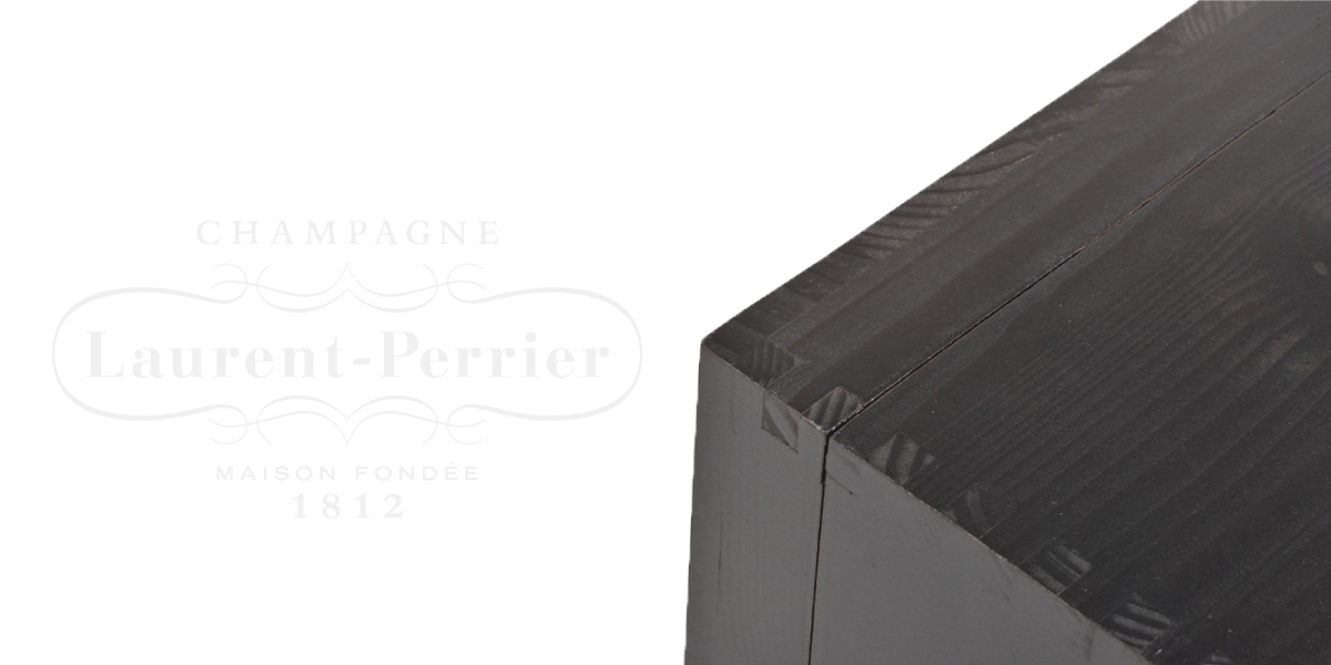cassetta 2 bottiglie cofanetto laurent perrier 3